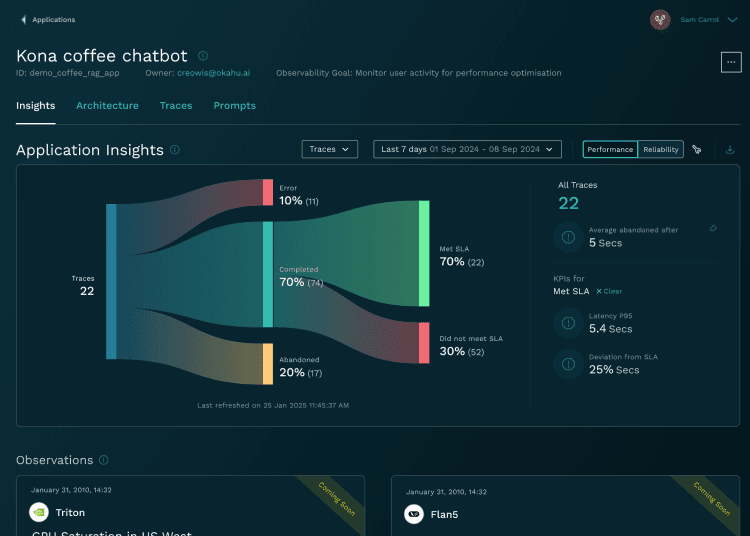 Crafting Seamless AI Observability Experiences