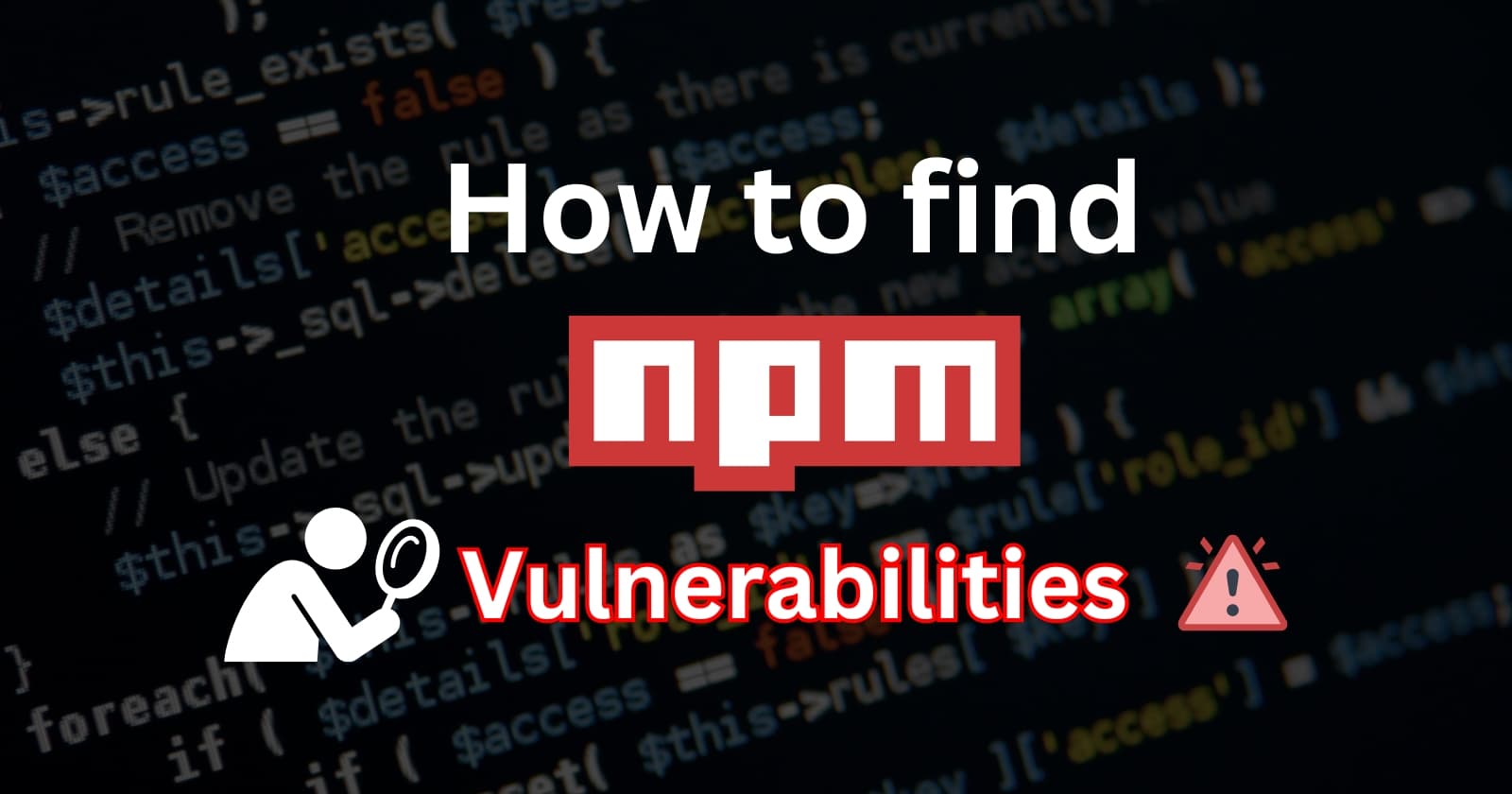 Why You Should Enable "npm set audit true" as a Developer?